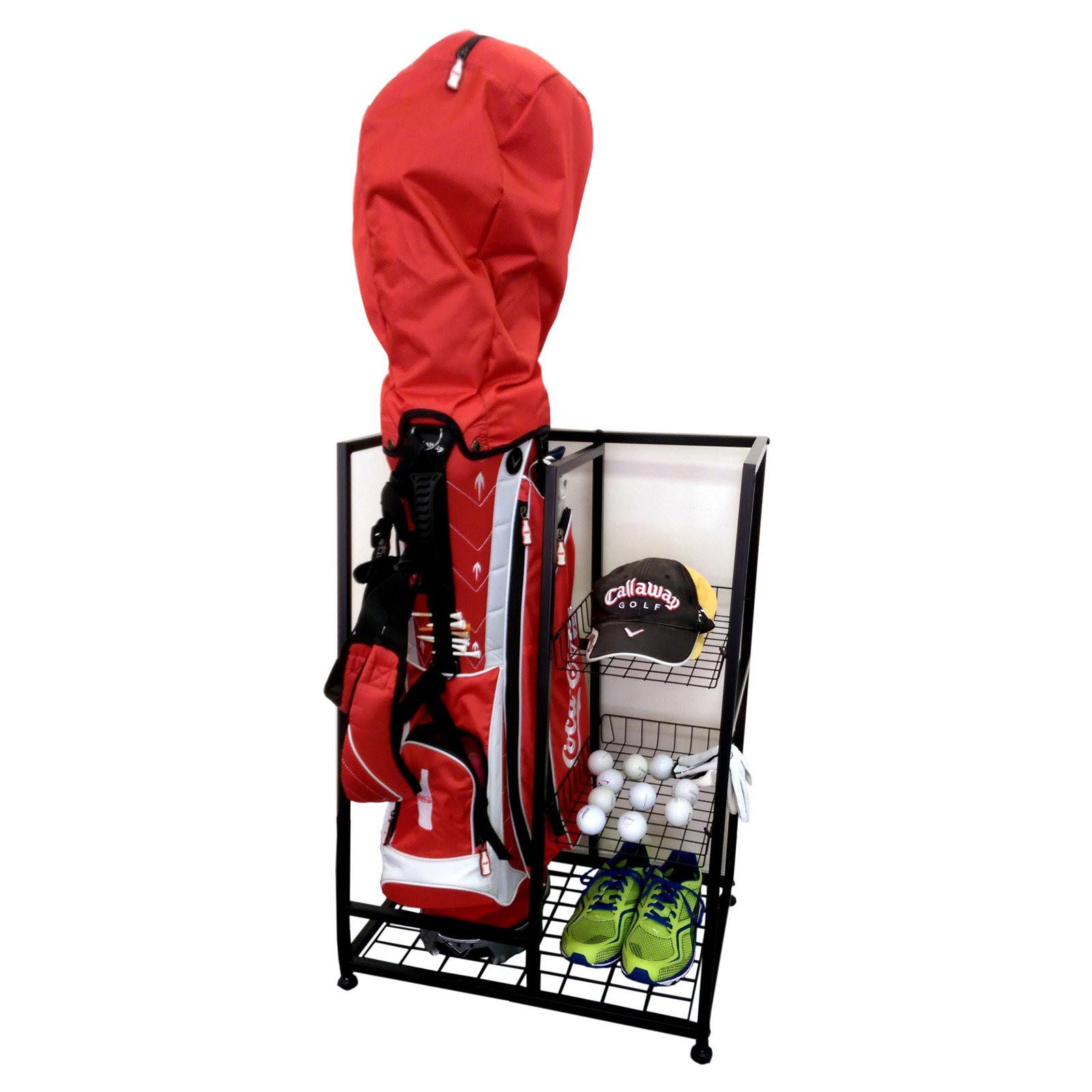 Golf Bag Organizer For Garage
 Single Golf Bag Organizer Garage Accessories Equipment