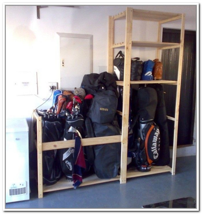 Golf Bag Organizer For Garage
 Diy Golf Bag Storage