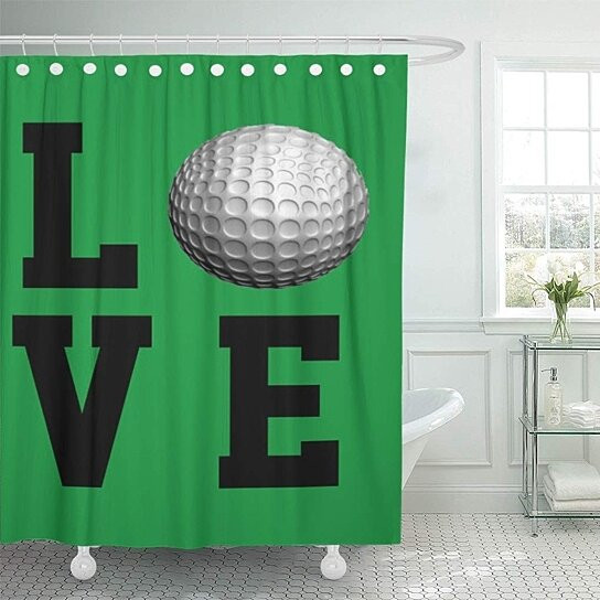Golf Bathroom Decor
 Buy Sports Golf Love Customizable Ideas Solargil Ball