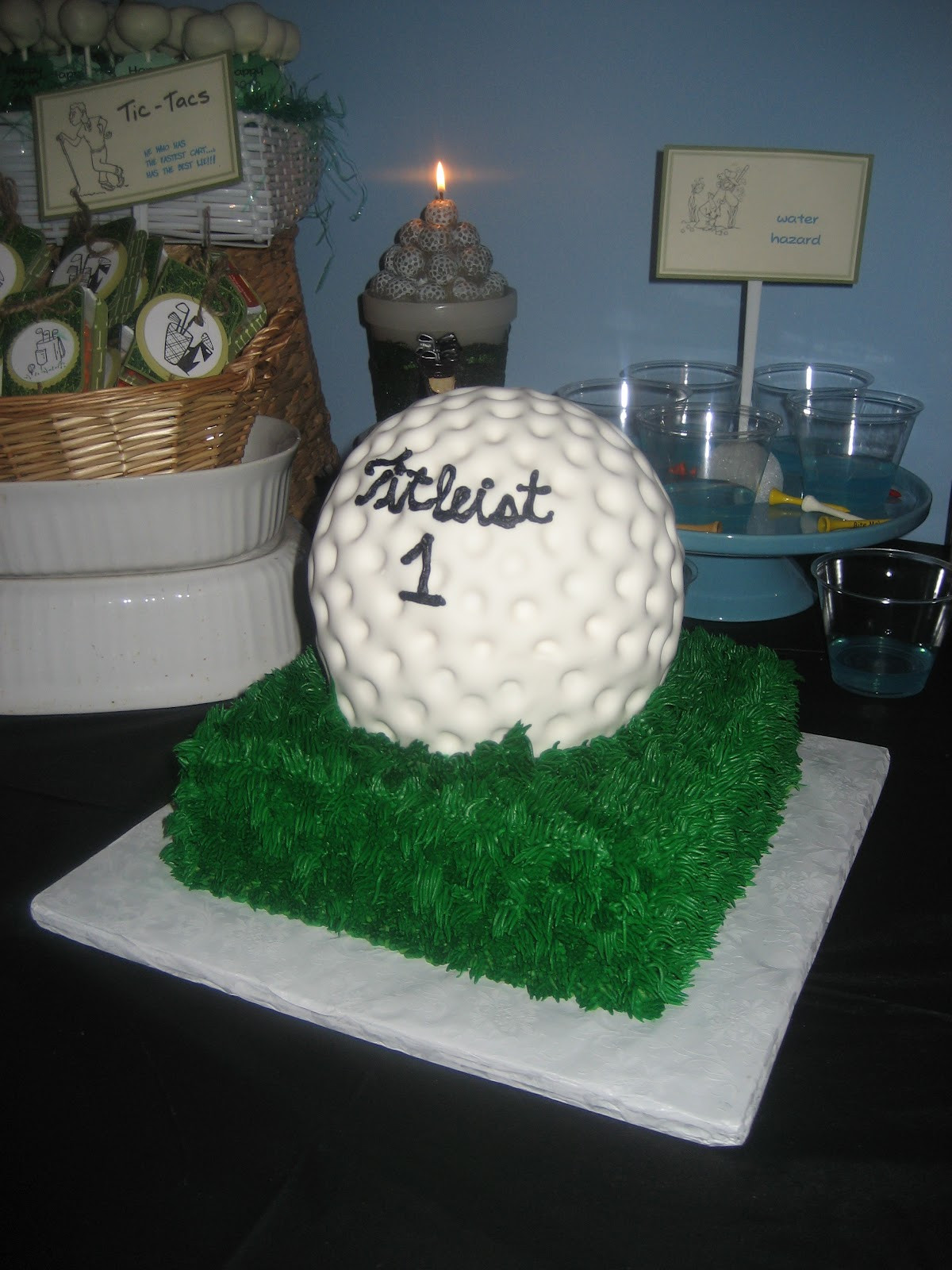 Golf Birthday Cakes
 Cooking With Jilly Golf Themed 30th Birthday Party