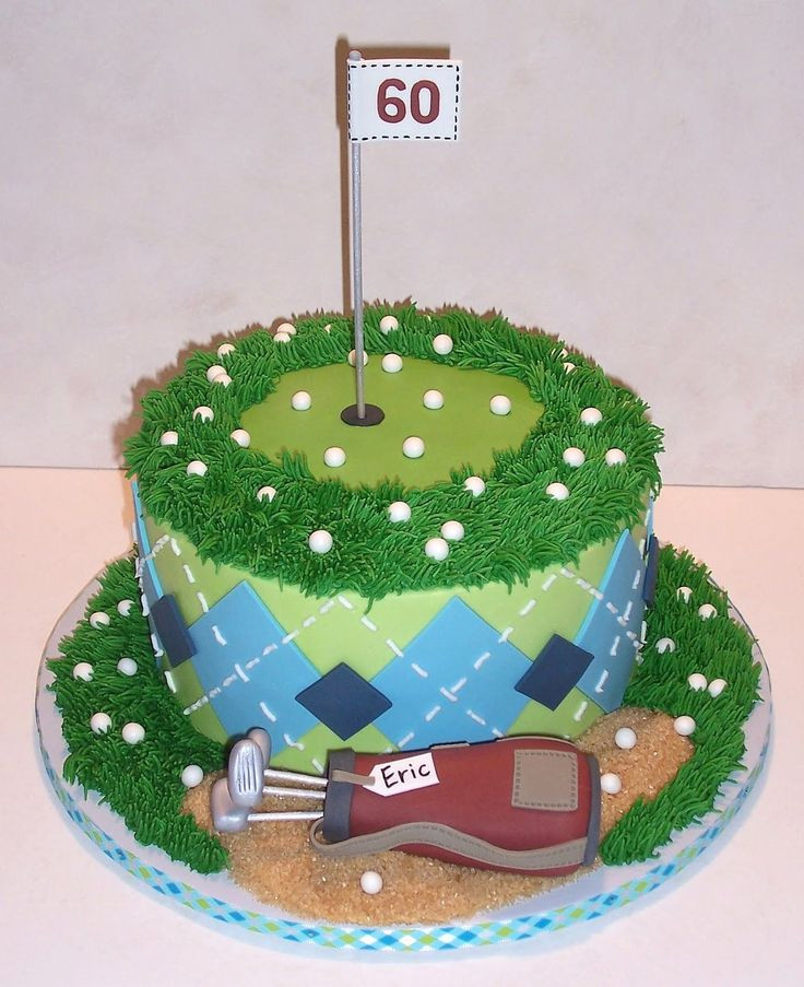 Golf Birthday Cakes
 Golf Birthday Cakes