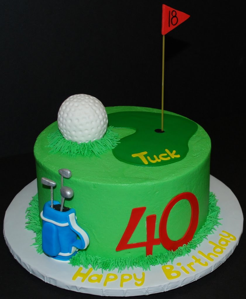 Golf Birthday Cakes
 The Bakery Next Door Golf Birthday Cake