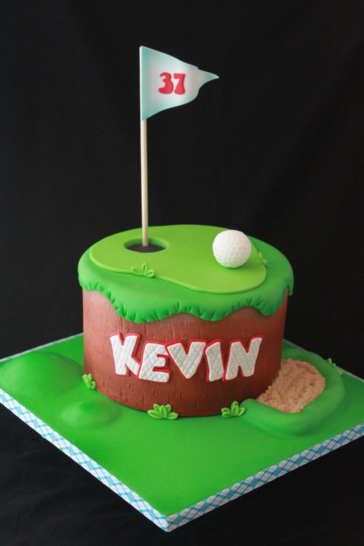 Golf Birthday Cakes
 588 best Golf Cakes images on Pinterest