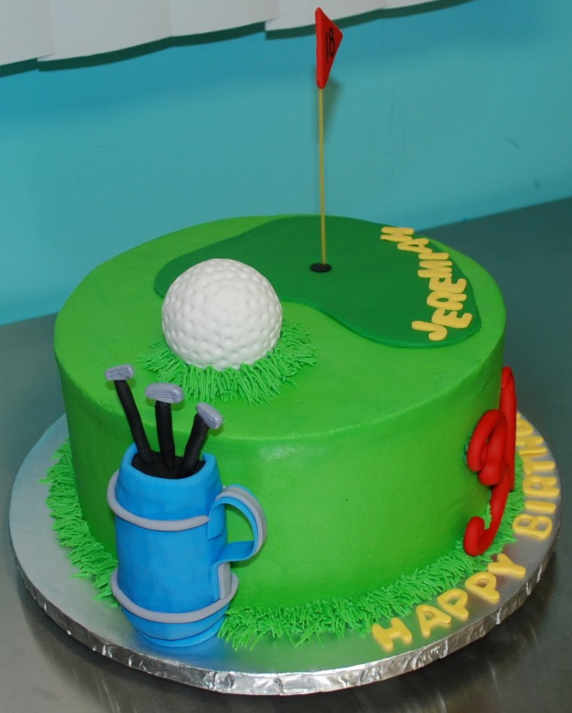 Golf Birthday Cakes
 The Bakery Next Door Golf Birthday Cake