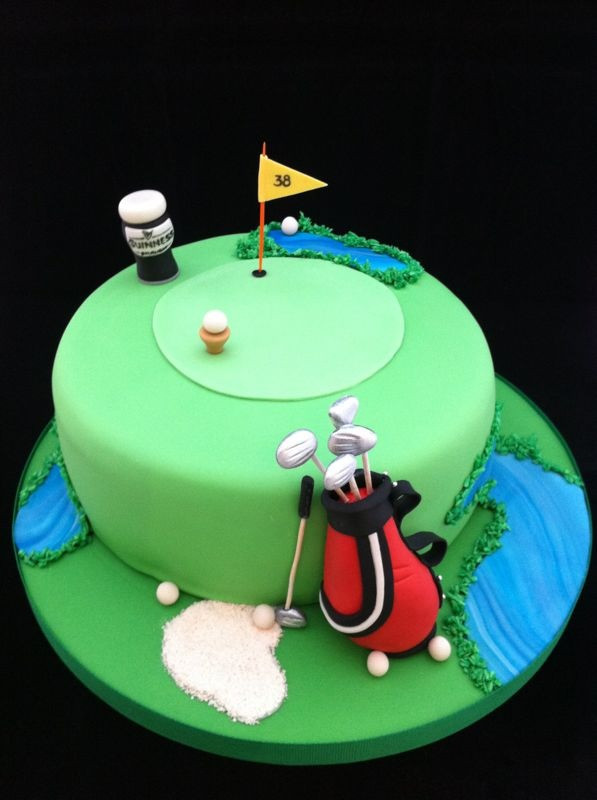 Golf Birthday Cakes
 Golf Predictor Golf Blog Golf Cake plete with Edible