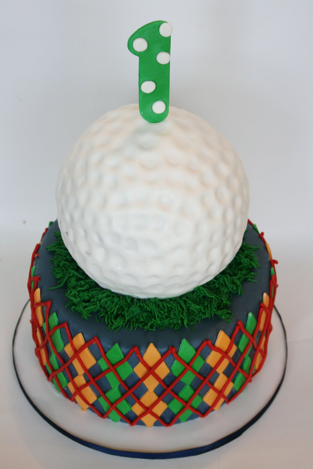 Golf Birthday Cakes
 And Everything Sweet Golf First Birthday