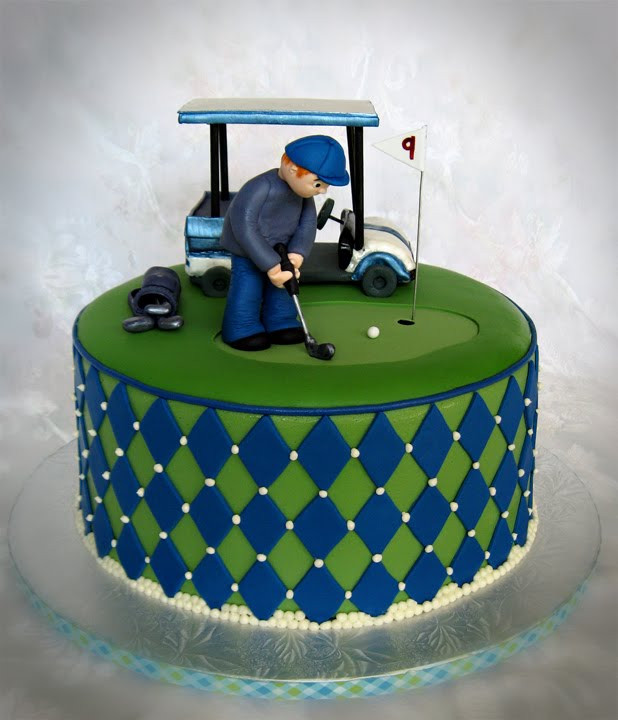 Golf Birthday Cakes
 Golfer s 50th Birthday Cake Delicious Cakes Wedding