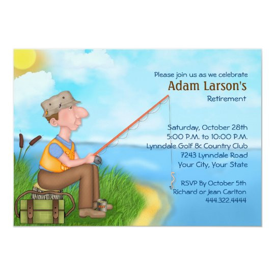 Gone Fishing Retirement Party Ideas
 Gone Fishing Retirement Party Invitations