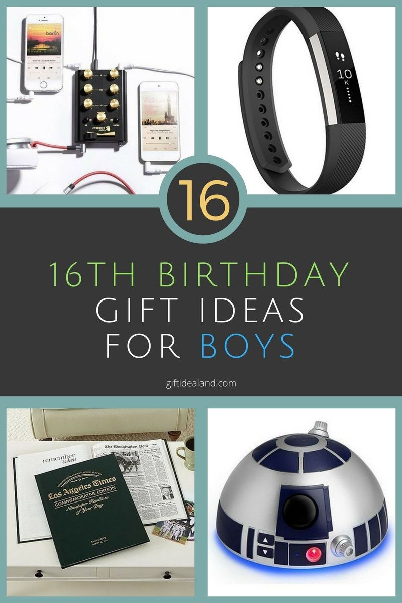 Good 16Th Birthday Party Ideas For Guys
 16 Great 16th Birthday Gift Ideas For Boys