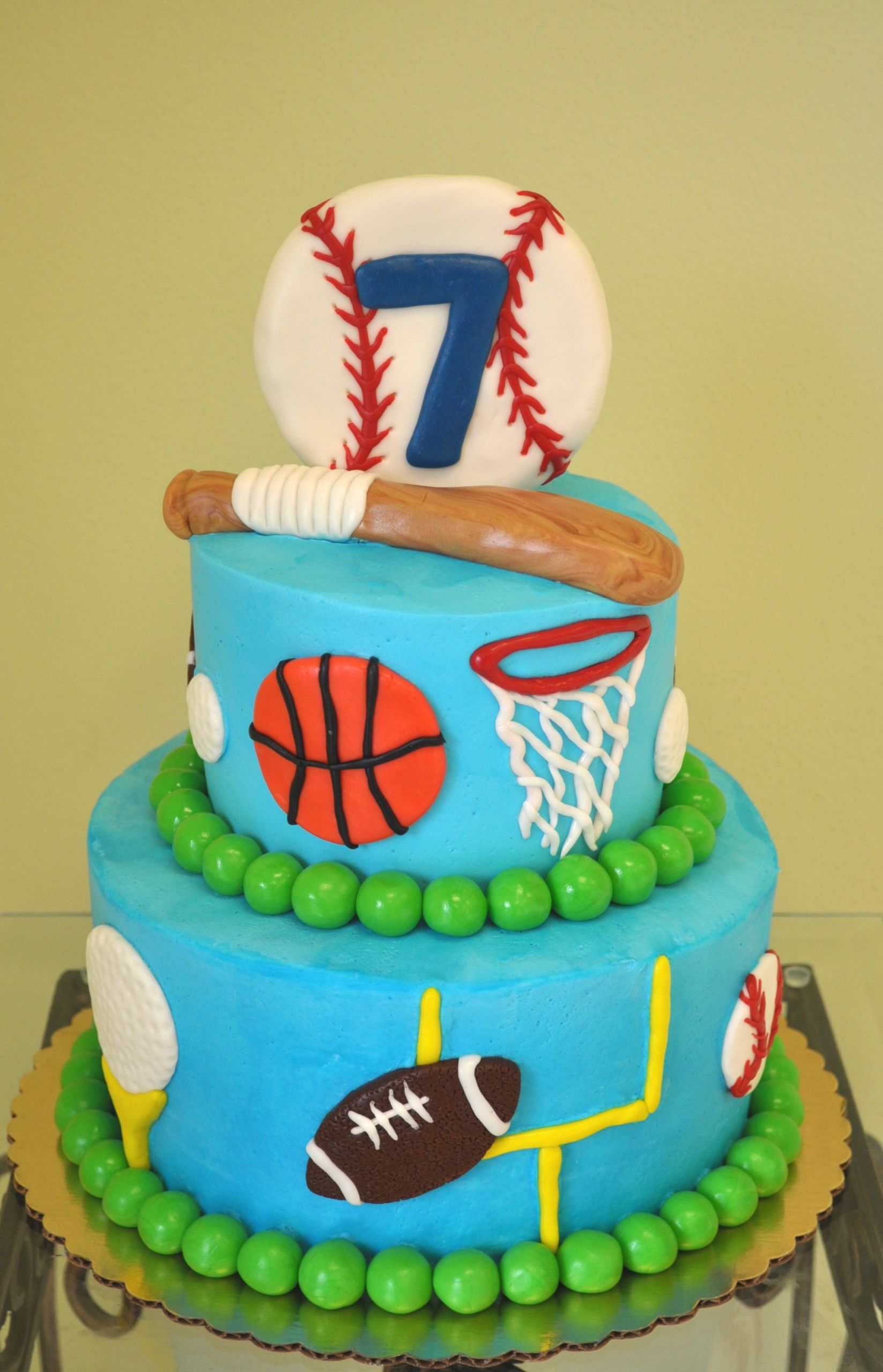Good Birthday Cake Recipes
 Great cake idea for your sports lover