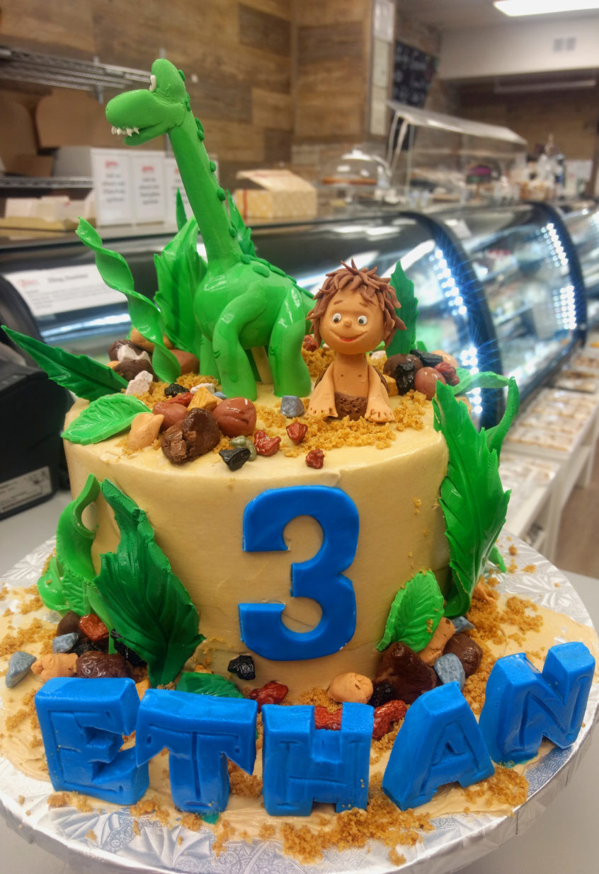 Good Birthday Cakes
 The Good Dinosaur Custom Birthday Cake Goo s Bakery