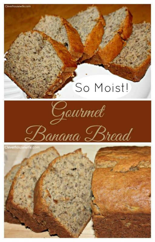 Gourmet Bread Recipes
 Gourmet Banana Bread Recipe