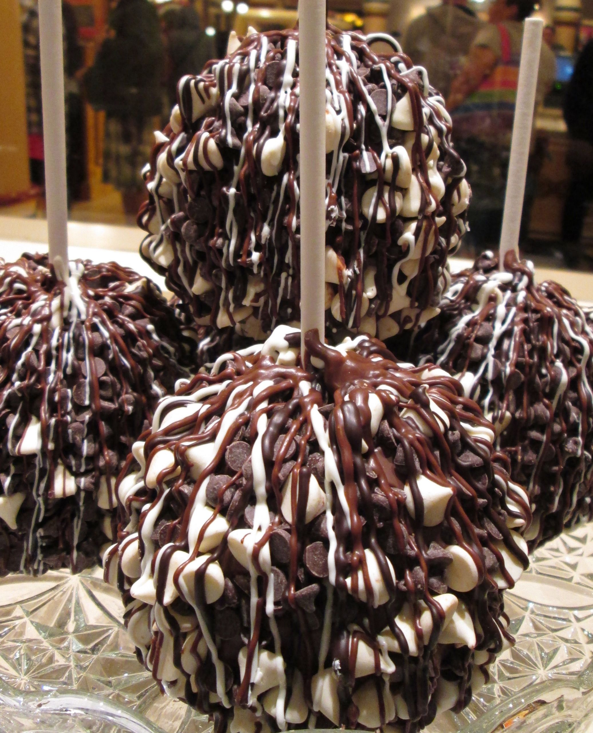 Gourmet Chocolate Caramel Apples
 March’s Gourmet Apple at the Disneyland Resort is a
