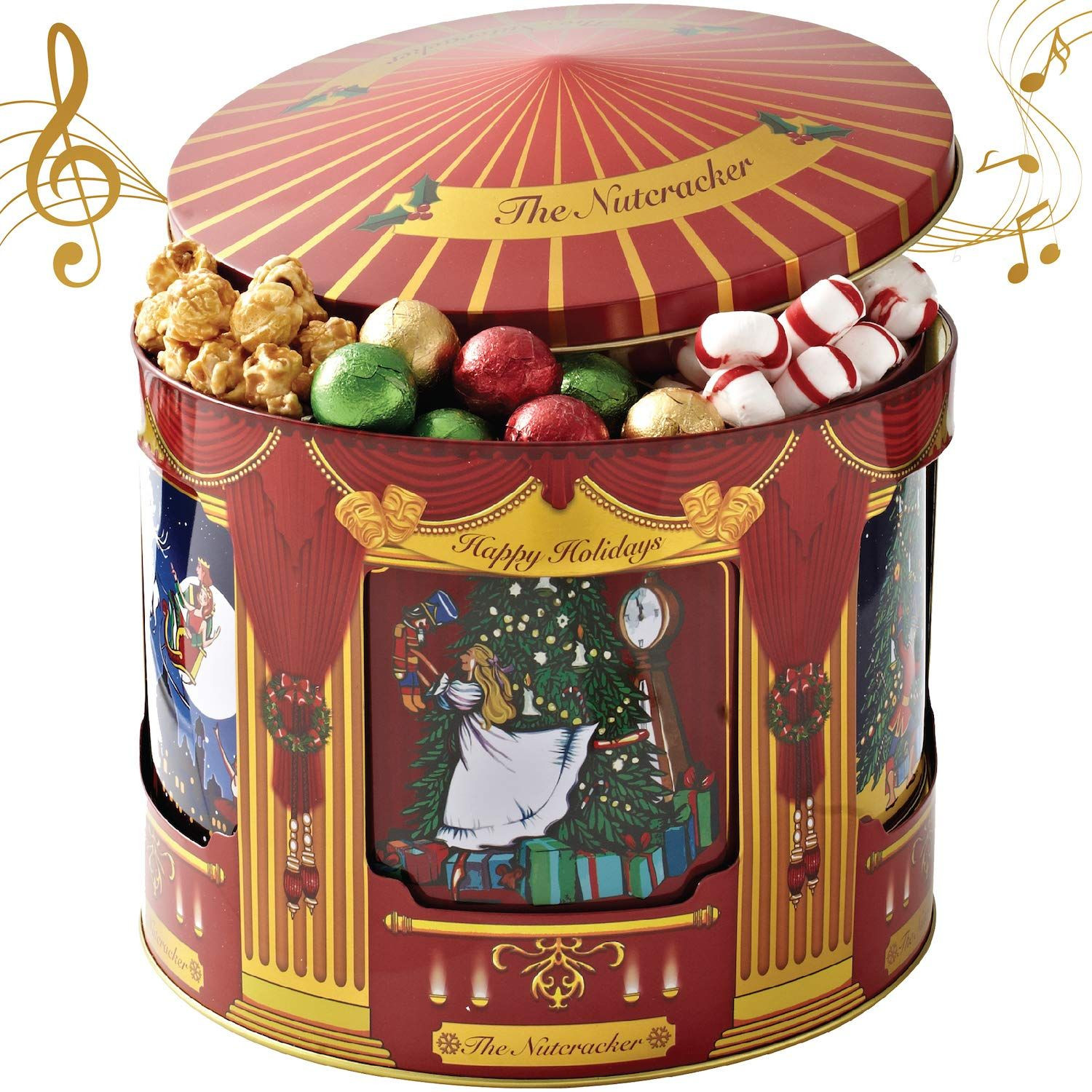 Gourmet Christmas Candy
 Musical Christmas Holiday Chocolate Gift Basket Gourmet