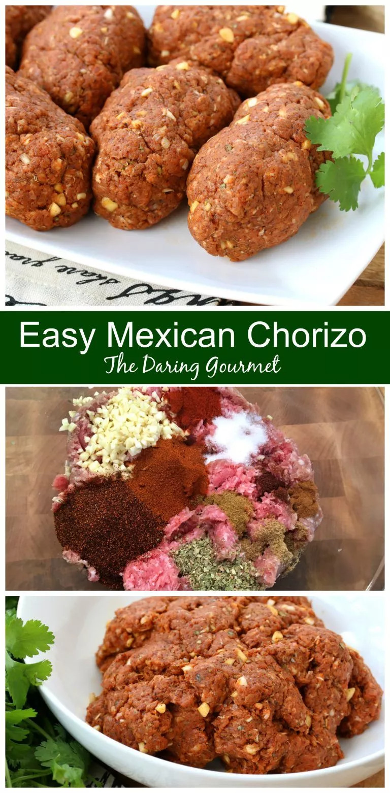 Gourmet Mexican Recipes
 Easy Homemade Mexican Chorizo Recipe The Daring Gourmet
