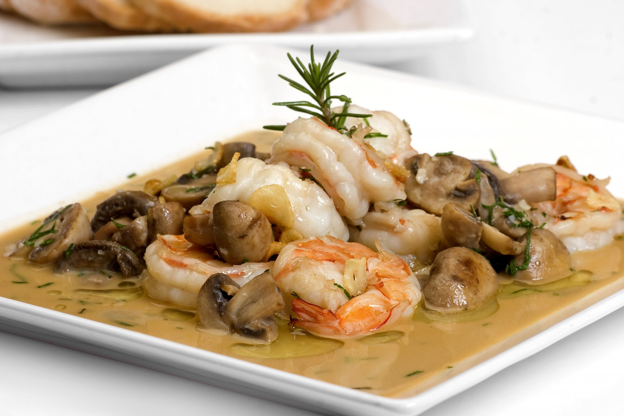 Gourmet Mushroom Recipes
 Shrimp with garlic and mushrooms – A gourmet appetizer to