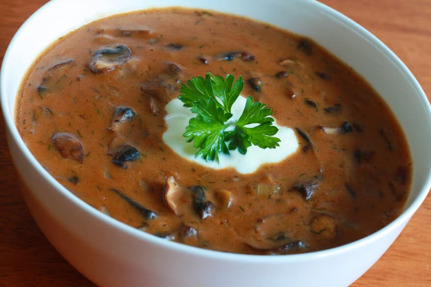 Gourmet Mushroom Recipes
 Hungarian Mushroom Soup Recipe The Daring Gourmet
