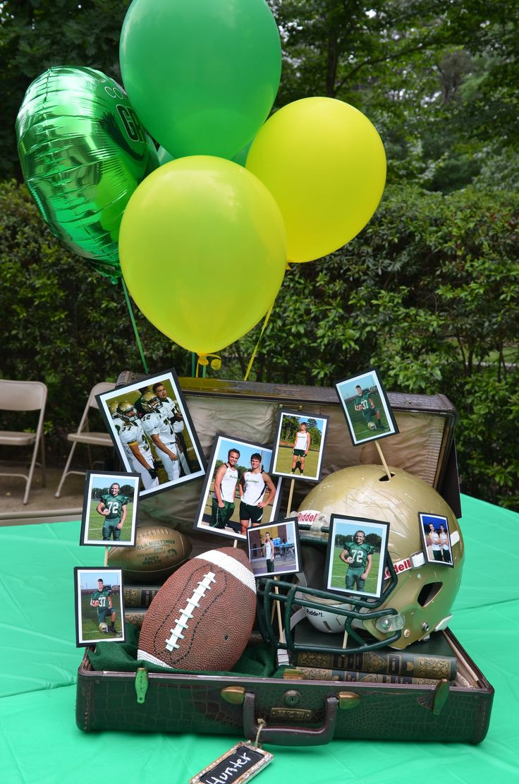 Graduation Boy Party Ideas
 17 Best images about Football theme graduation party on