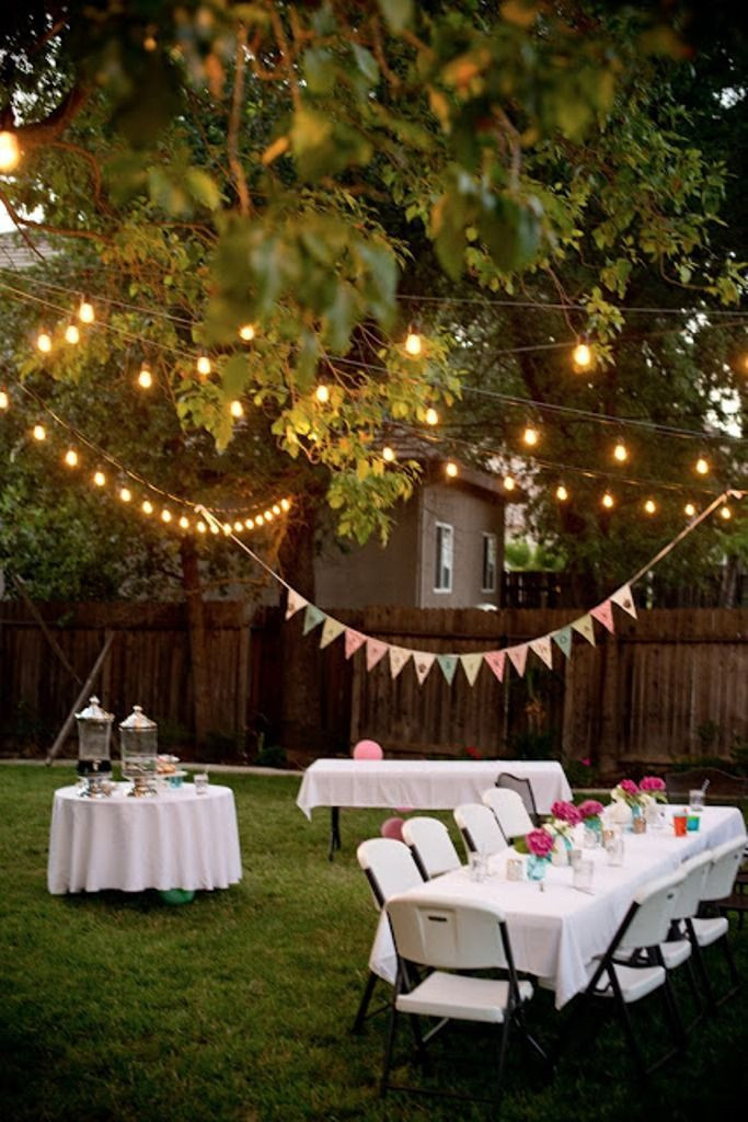 Graduation Garden Party Ideas
 Back Yard Birthday Party Ideas For Adults BHGREParty