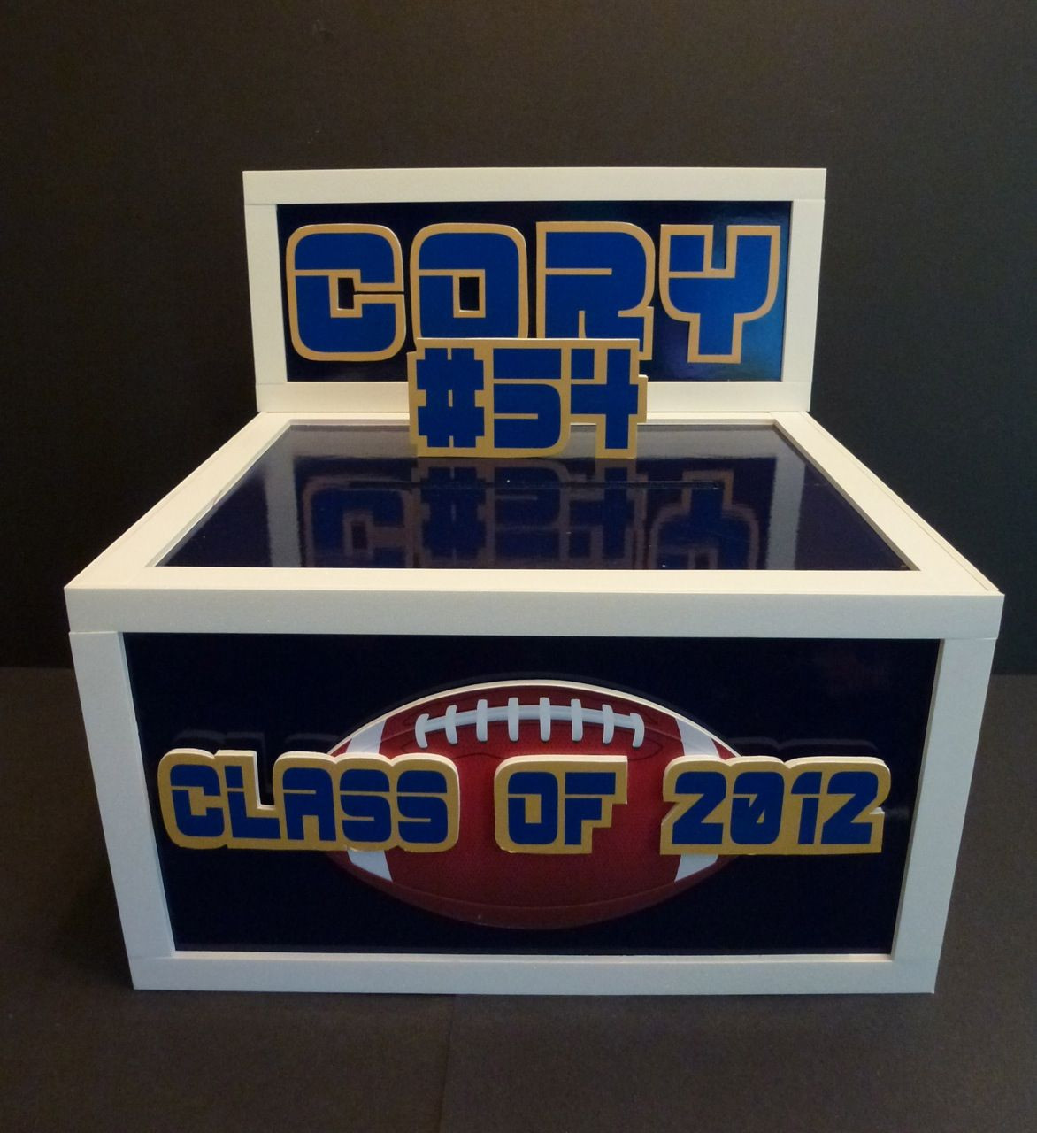 Graduation Gift Box Ideas
 Musing with Marlyss Graduation Centerpiece Gift Card Box