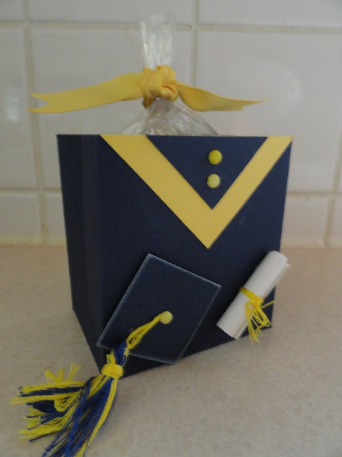 Graduation Gift Box Ideas
 Christi s Creative Crew Graduation Gift Box & Gift Card