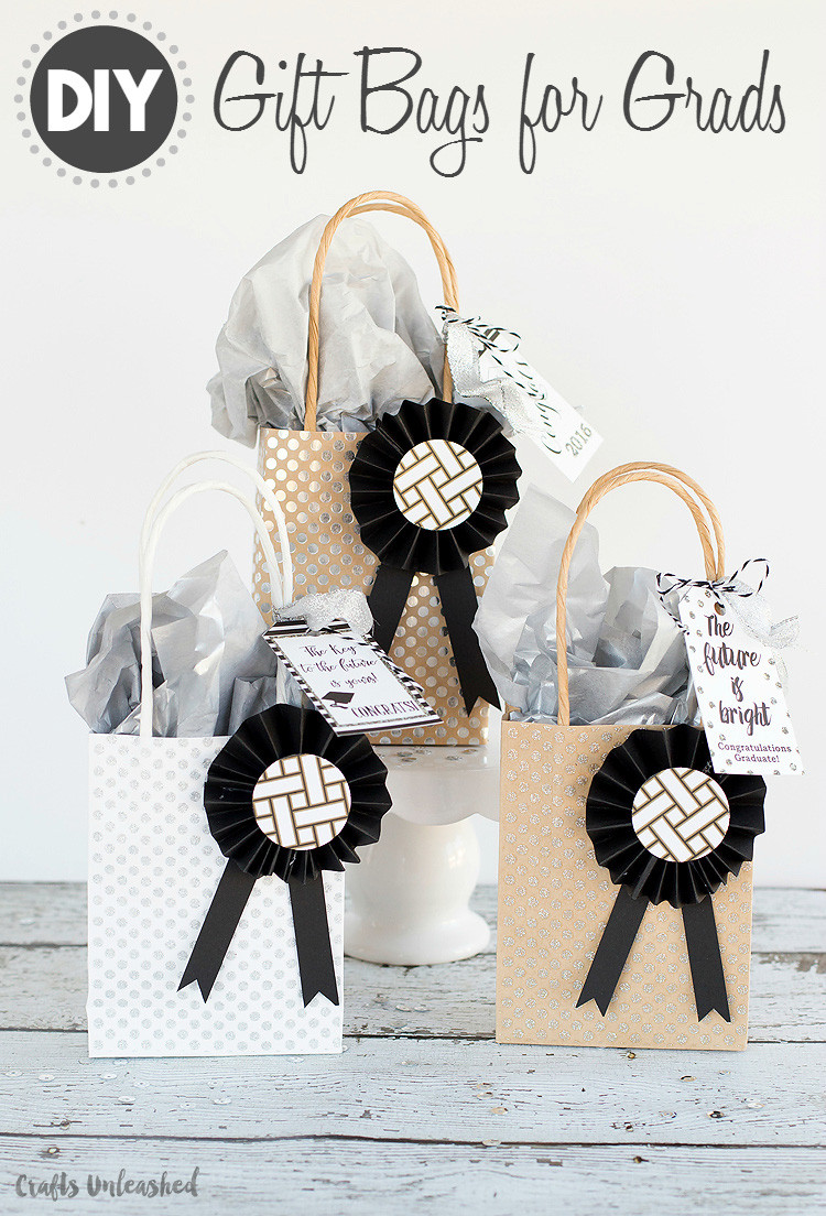 Graduation Gift DIY
 DIY Graduation Gift Bags Tutorial Consumer Crafts