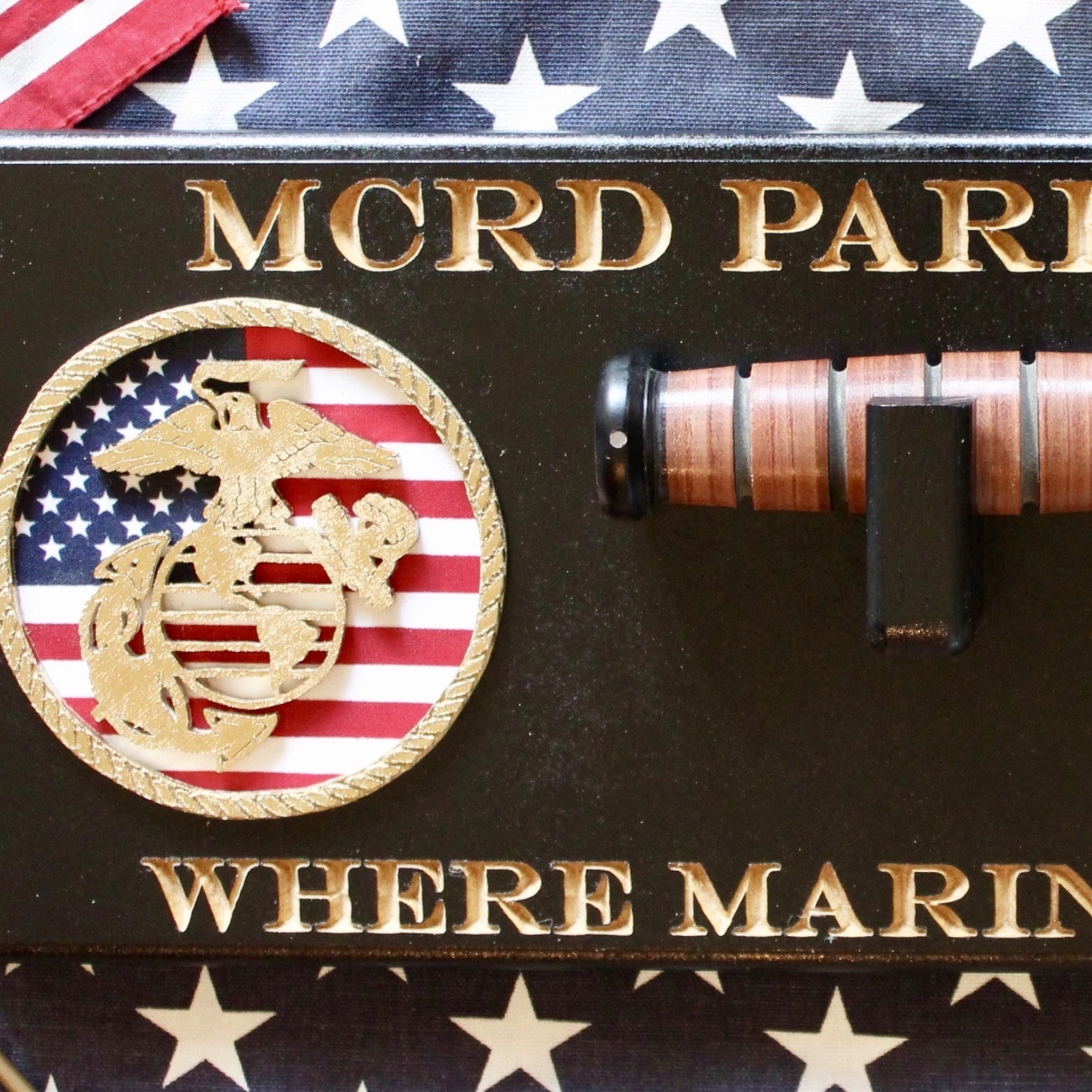 Graduation Gift Ideas For Army Boot Camp
 USMC Boot Camp Graduation Display Military Gifts Made of
