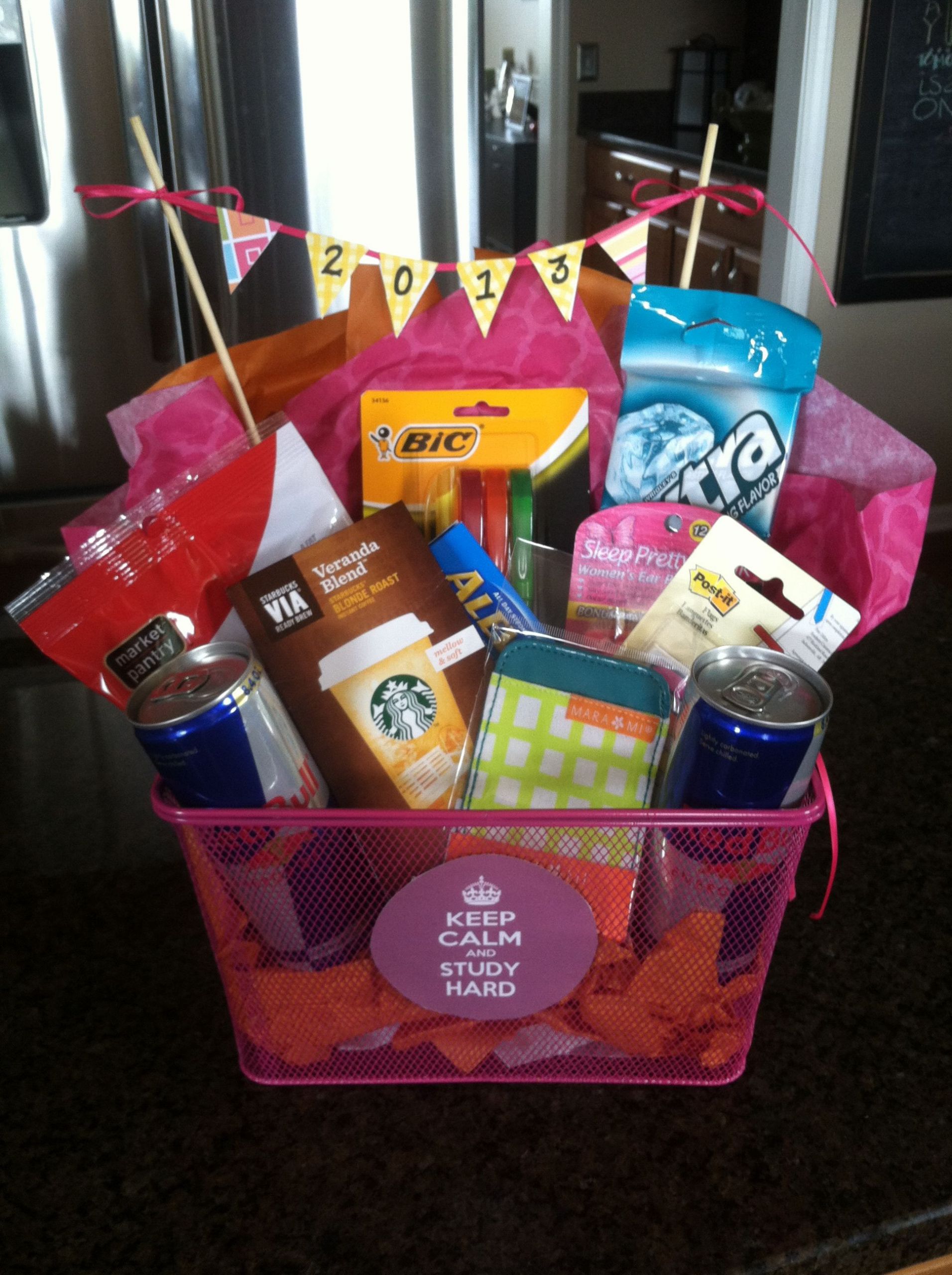 Graduation Gift Ideas For College Graduates
 Graduation t basket What all students need