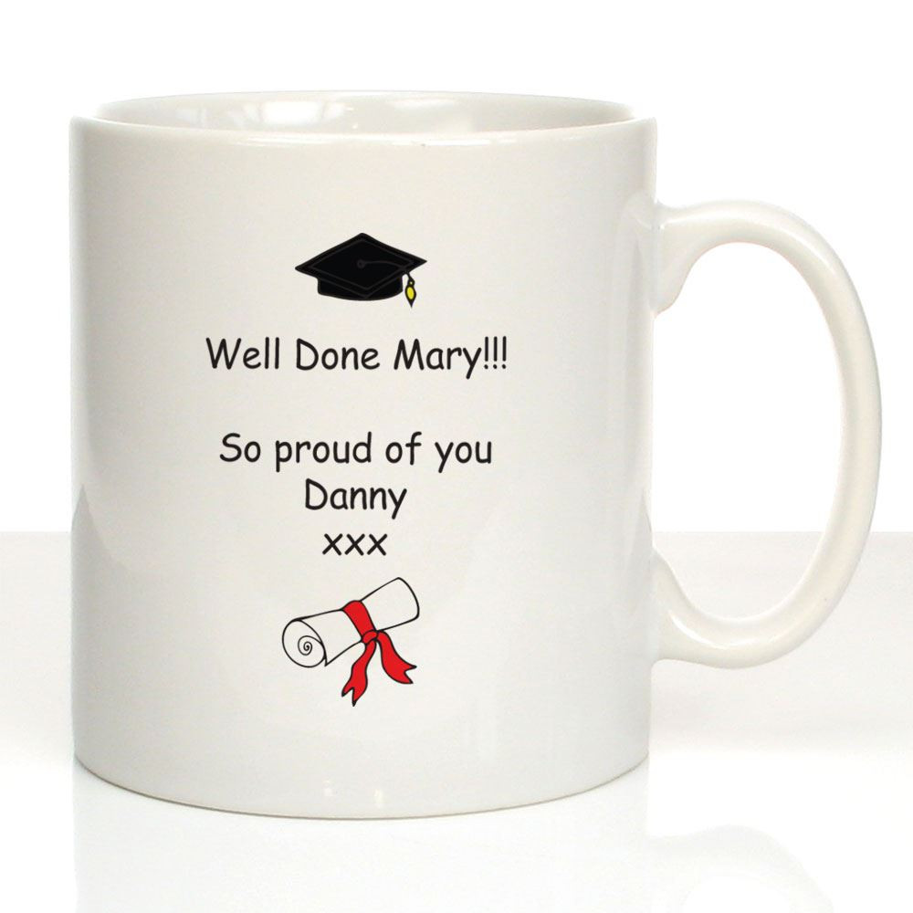 Graduation Gift Ideas For Her
 Personalised Girl s Graduation Mug Graduate Gift Ideas
