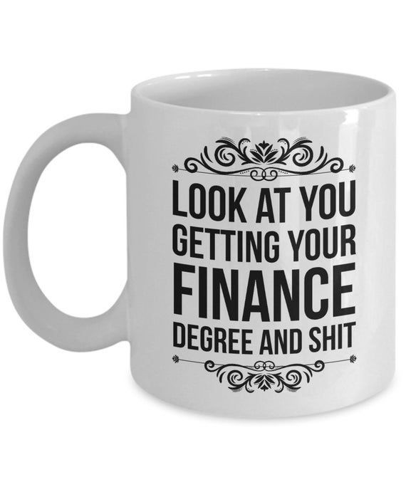 Graduation Gift Ideas For Him Master'S Degree
 Finance Graduation Gift Finance Gift Finance Mug