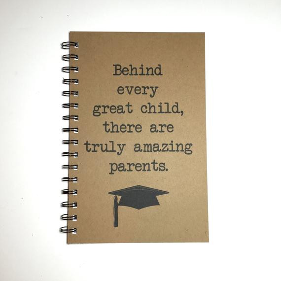 Graduation Gift Ideas From Parents
 Graduation Gift To Parents Graduation Notebook To Mom To