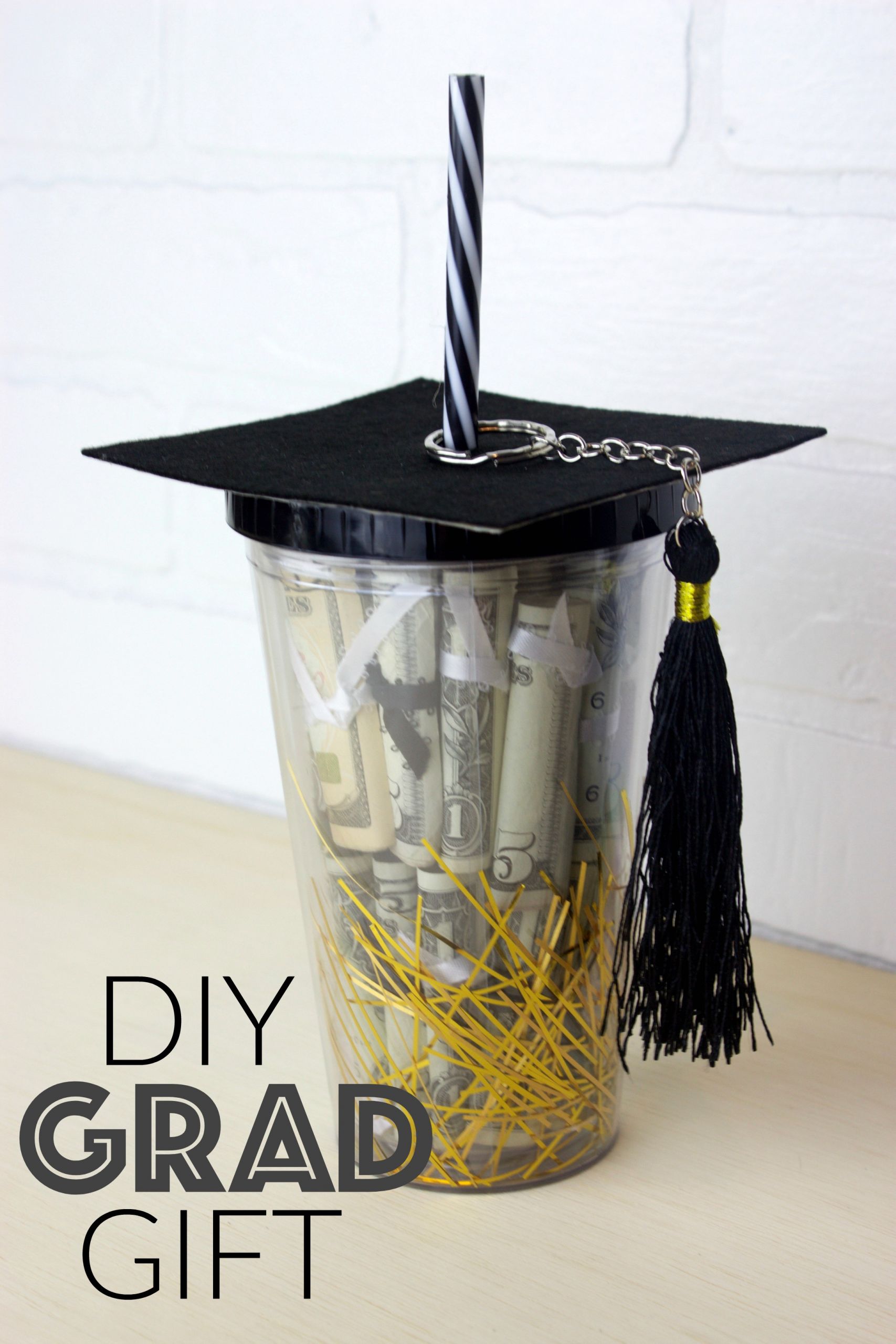 Graduation Gift Ideas
 DIY Graduation Gift in a Cup