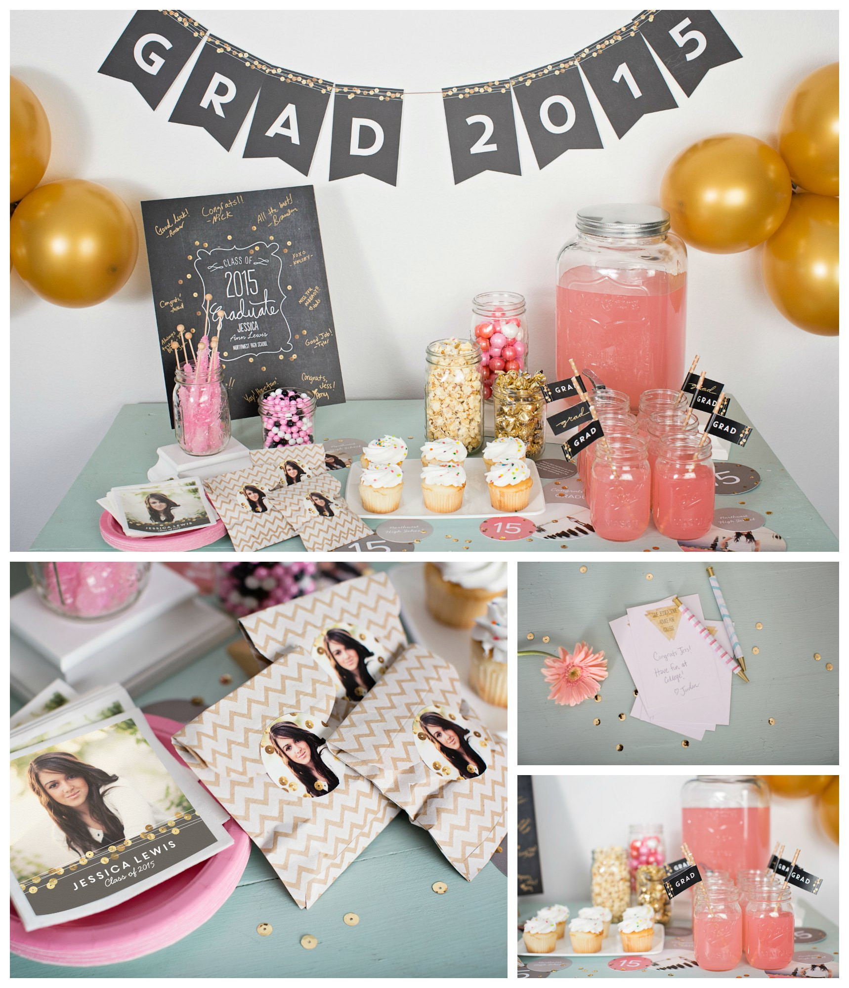 Graduation Ideas For Party
 Sequin Inspired Graduation Party Ideas