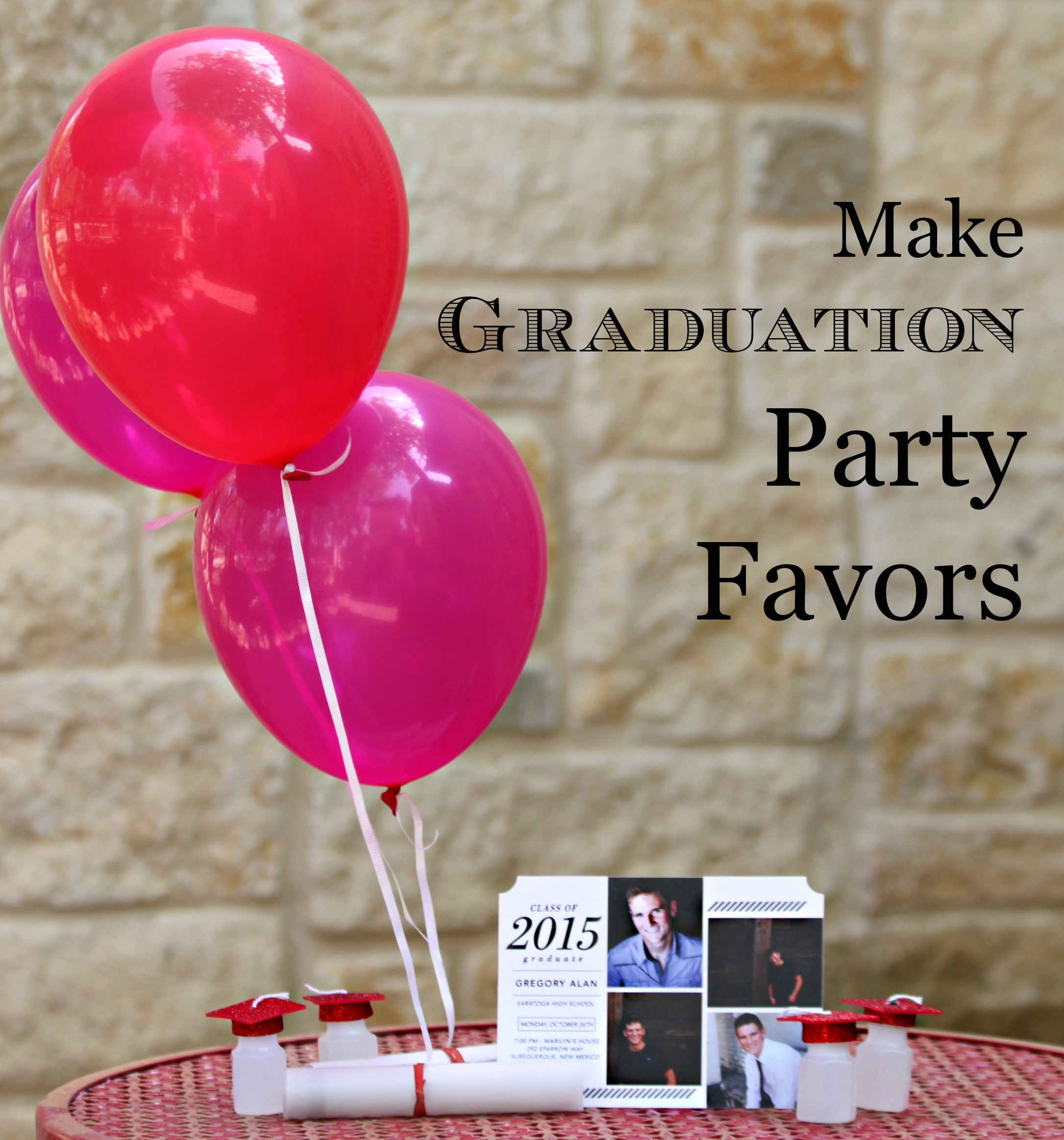 Graduation Party Favor Ideas To Make
 Make Cap and Diploma Graduation Party Favors Morena s Corner