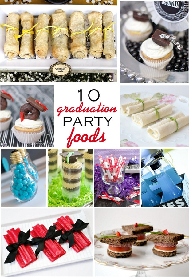 Graduation Party Snack Ideas
 graduation inspiration collage • The Celebration Shoppe