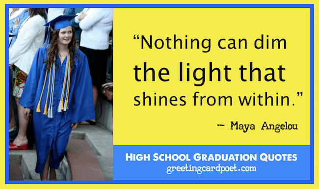 Graduation Quotes High School
 High School Graduation Quotes