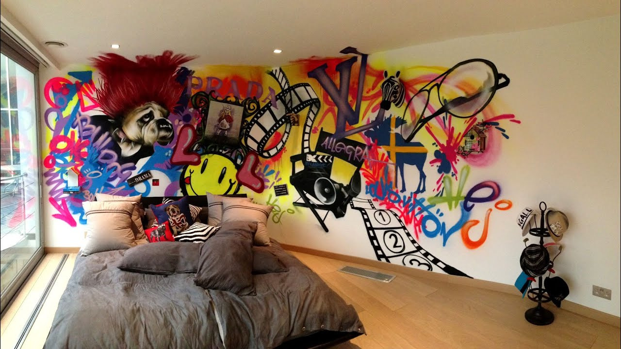 Graffiti Bedroom Wall
 Bedroom Sets Graffiti Bedroom Sets
