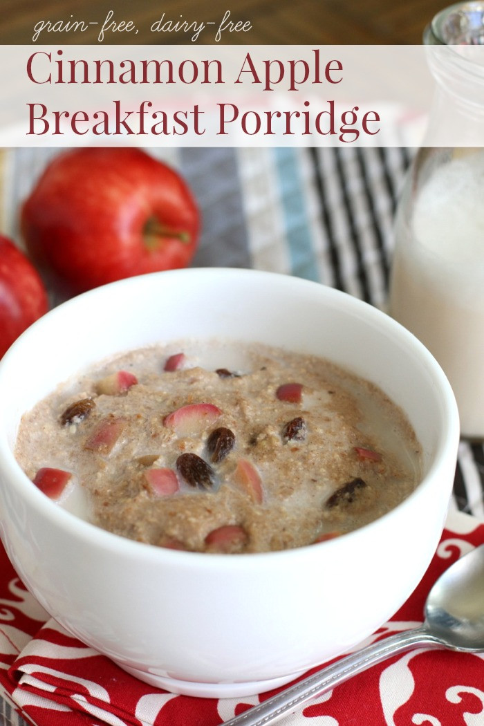 Grain Free Breakfast Recipes
 Grain Free Breakfast Porridge