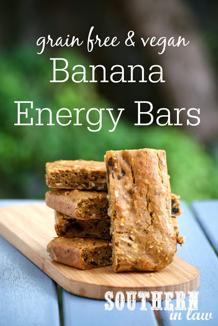 Grain Free Vegan Recipes
 Southern In Law Recipe Banana Energy Bars Vegan & Grain