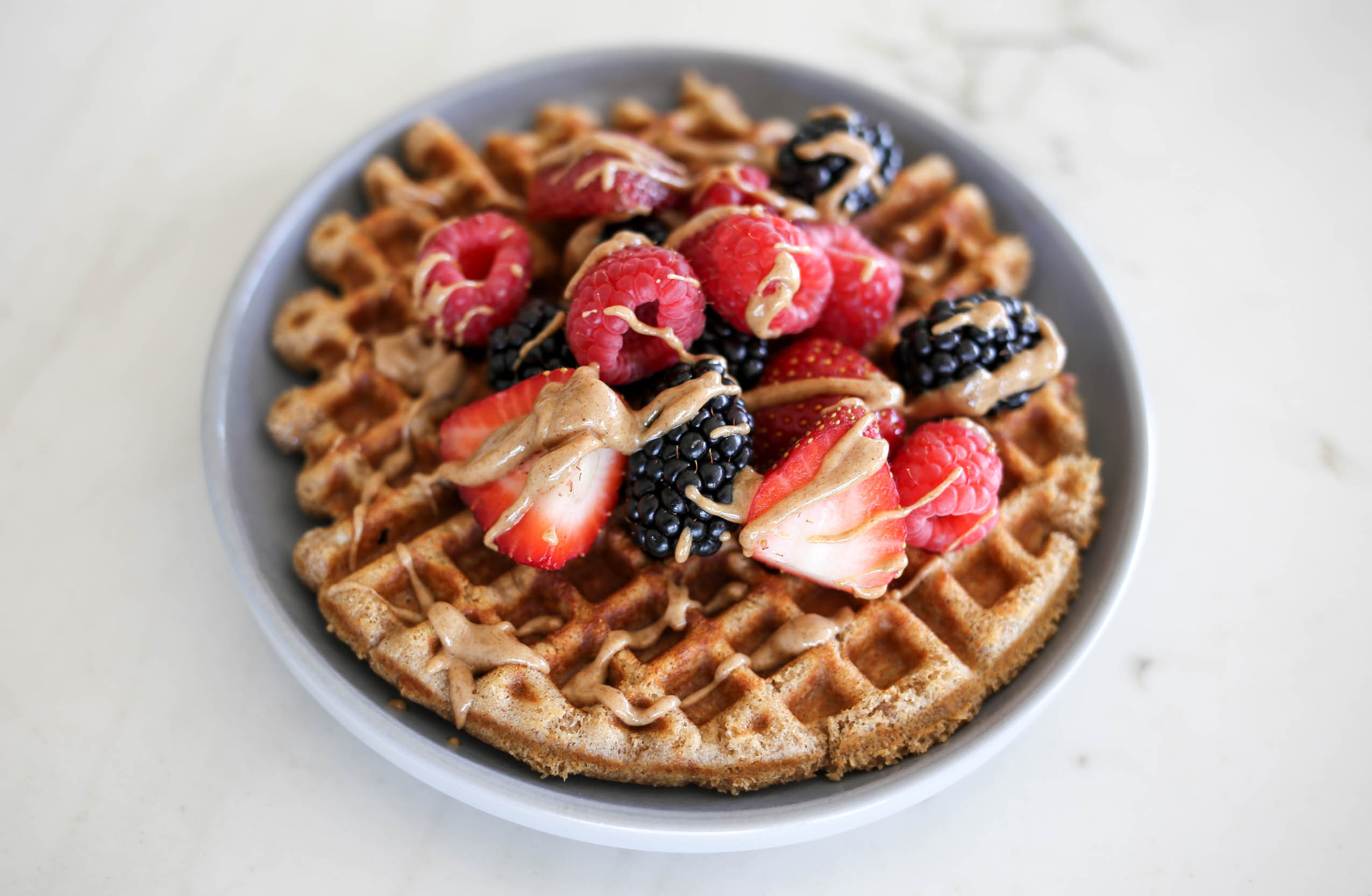 Grain Free Waffles
 grain free waffles sbkliving 11 Styled By Kasey