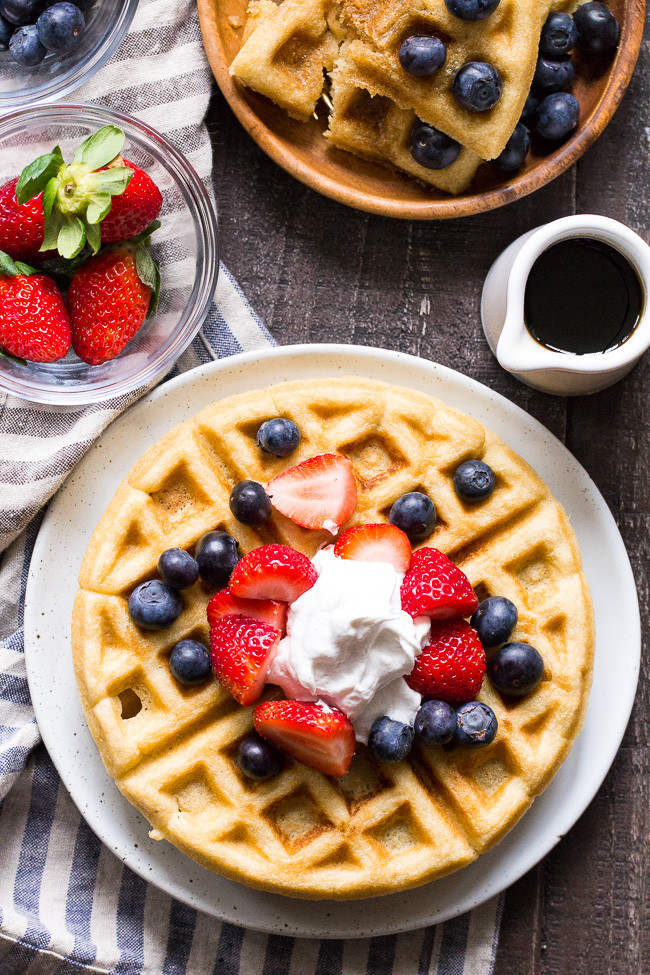 Grain Free Waffles
 Classic Paleo Waffles Grain Free Dairy Free