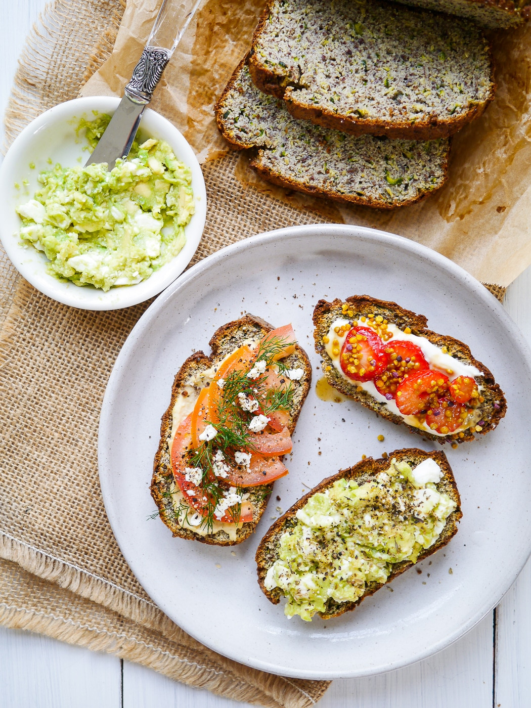 Grain Free Zucchini Bread
 Grain free Zucchini Bread