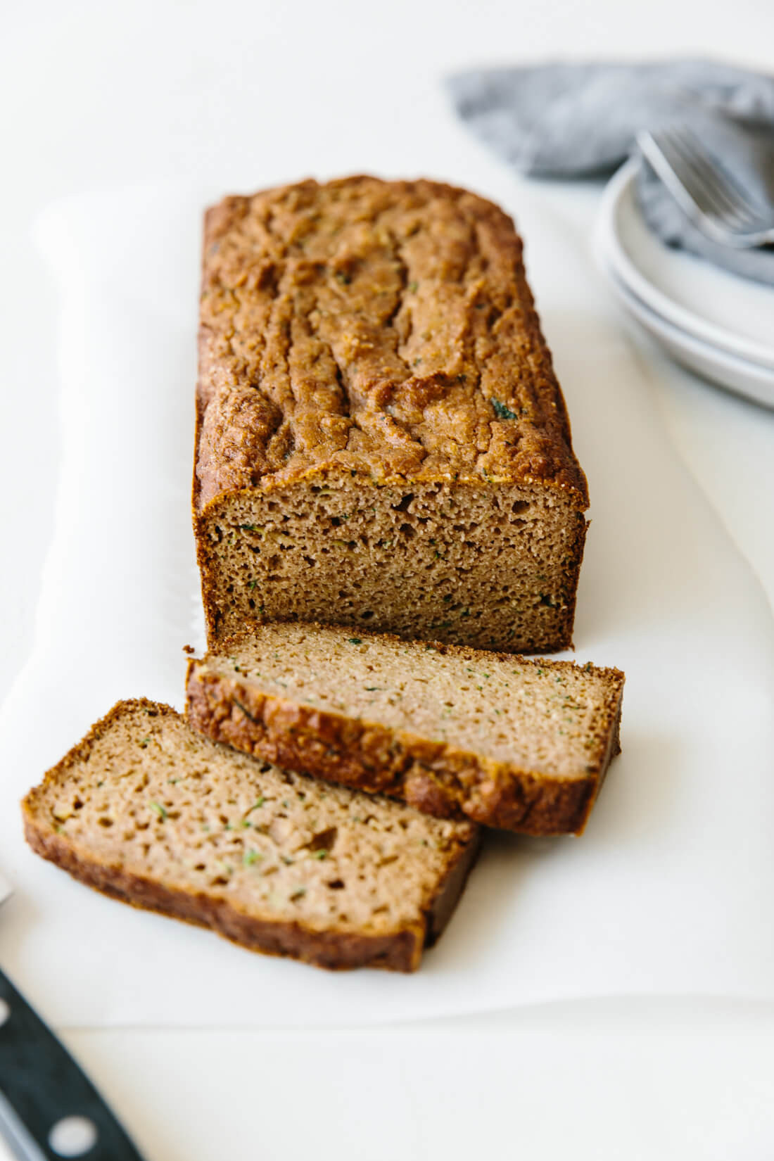 Grain Free Zucchini Bread
 Paleo Zucchini Bread