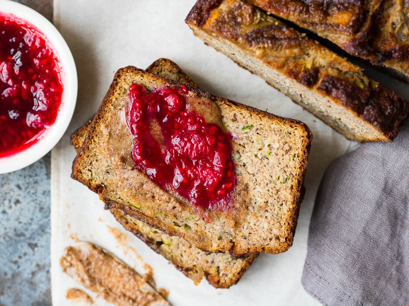 Grain Free Zucchini Bread
 Grain Free Zucchini Banana Bread