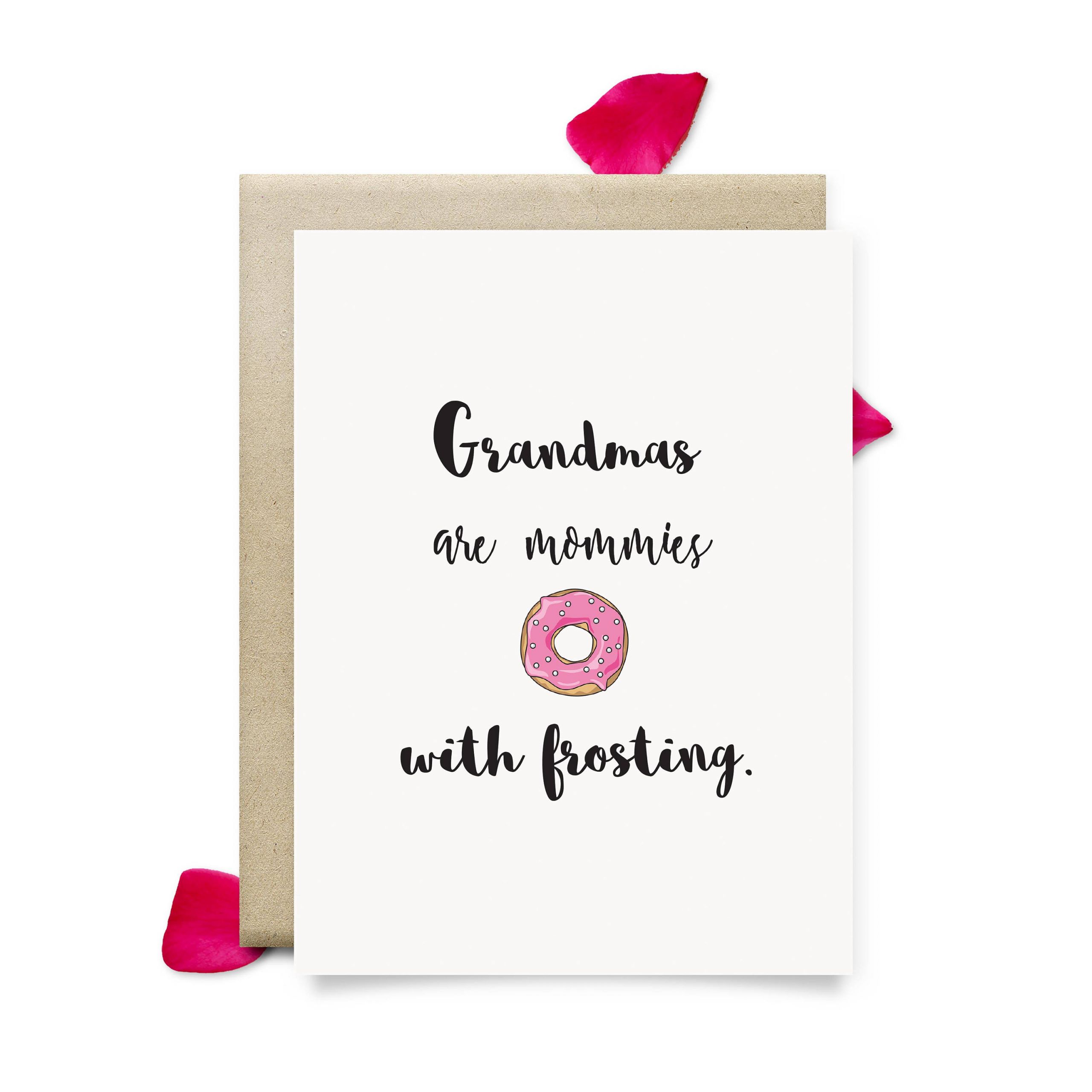 Grandma Birthday Card
 grandma birthday card cute mothers day t for grandma