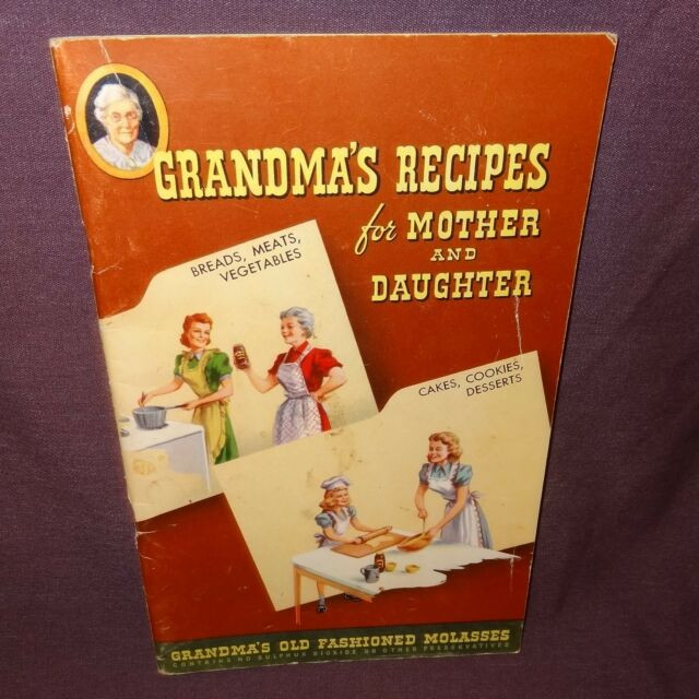 Grandma'S Molasses Cookies
 Grandma s Recipes for Mother Daughter Cookbook Booklet