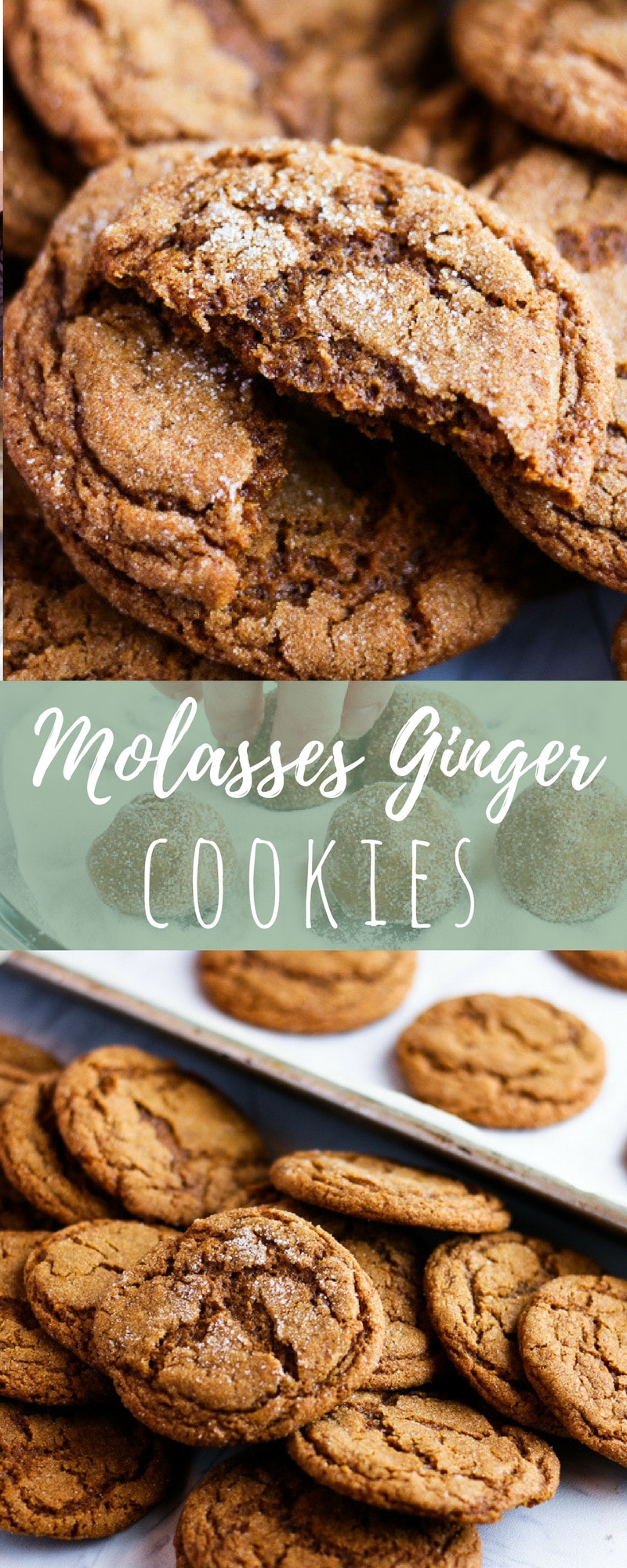 Grandma'S Molasses Cookies
 Molasses Ginger Cookies • Longbourn Farm