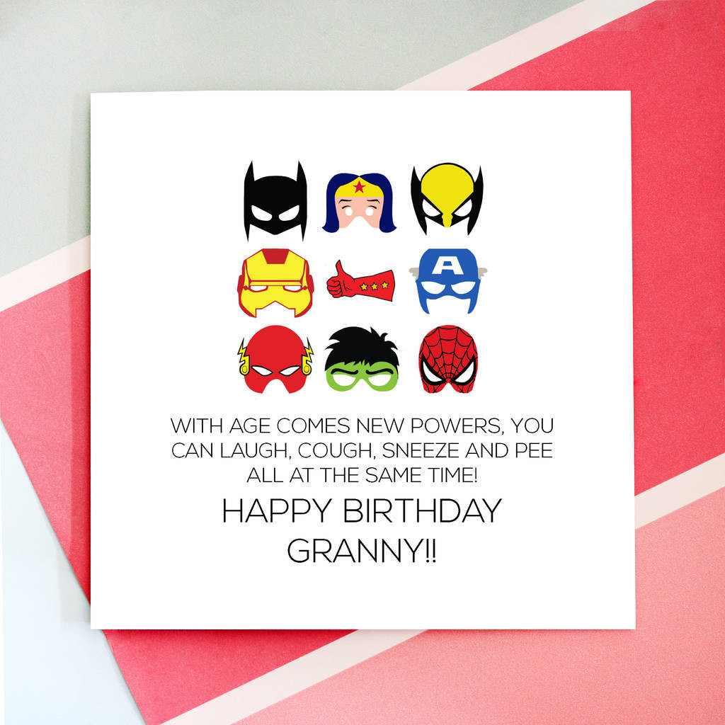 Grandpa Birthday Card
 personalised birthday grandmother card by rabal