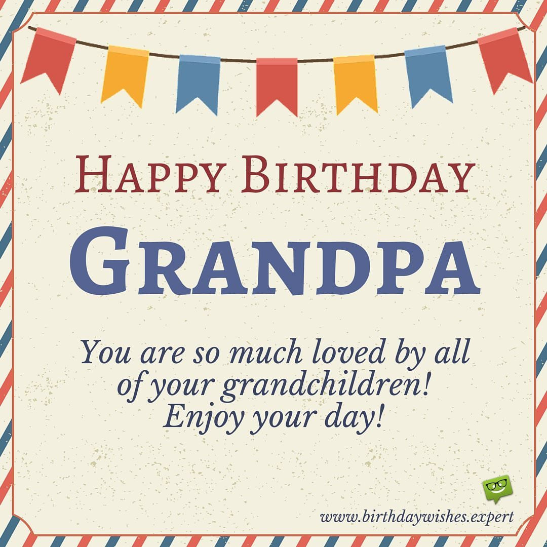 Grandpa Birthday Card
 Happy Birthday Grandpa