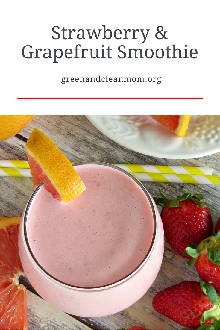 Grapefruit Smoothie Recipes
 Grapefruit & Strawberry Smoothie Recipe